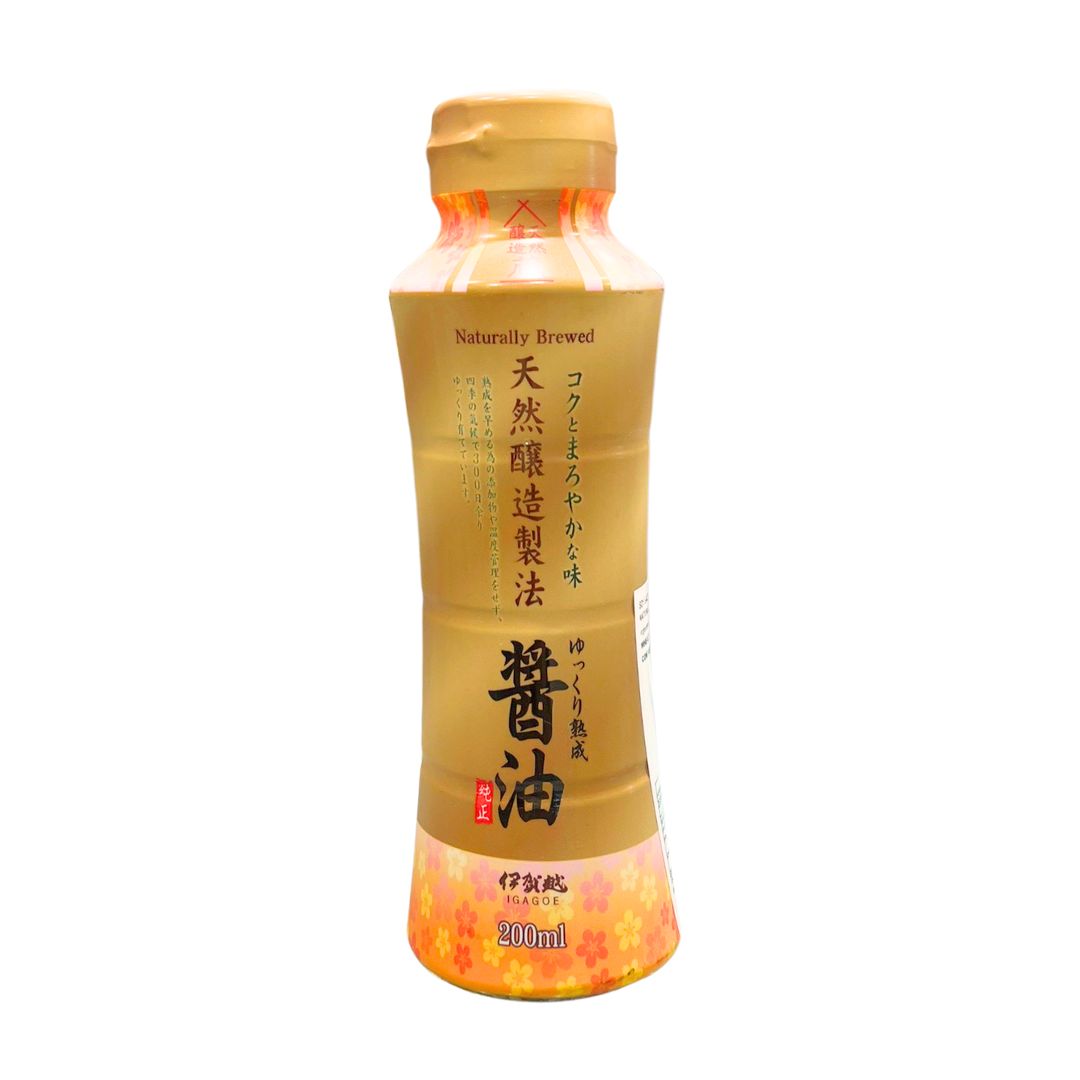 NATURALLY BREWED SOY SAUCE / SOY SAUCE 200ml