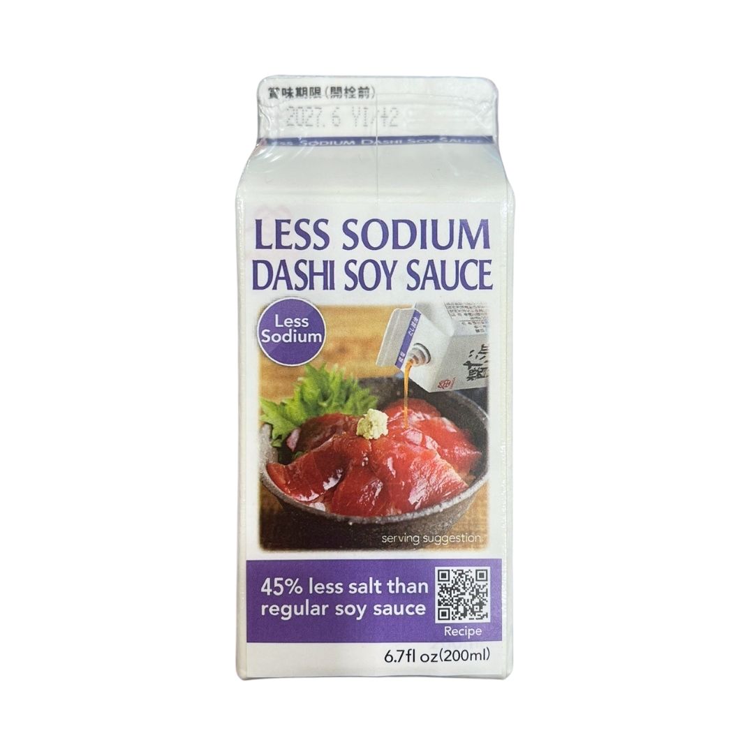 Reduced Salt Dashi Soy Sauce 200Ml