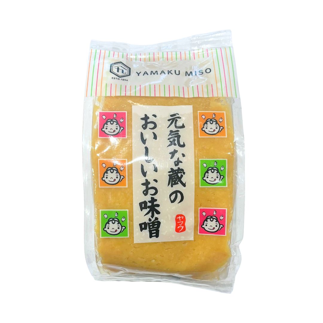 Genki Kura Delicious Miso / Soybean Paste 450G
