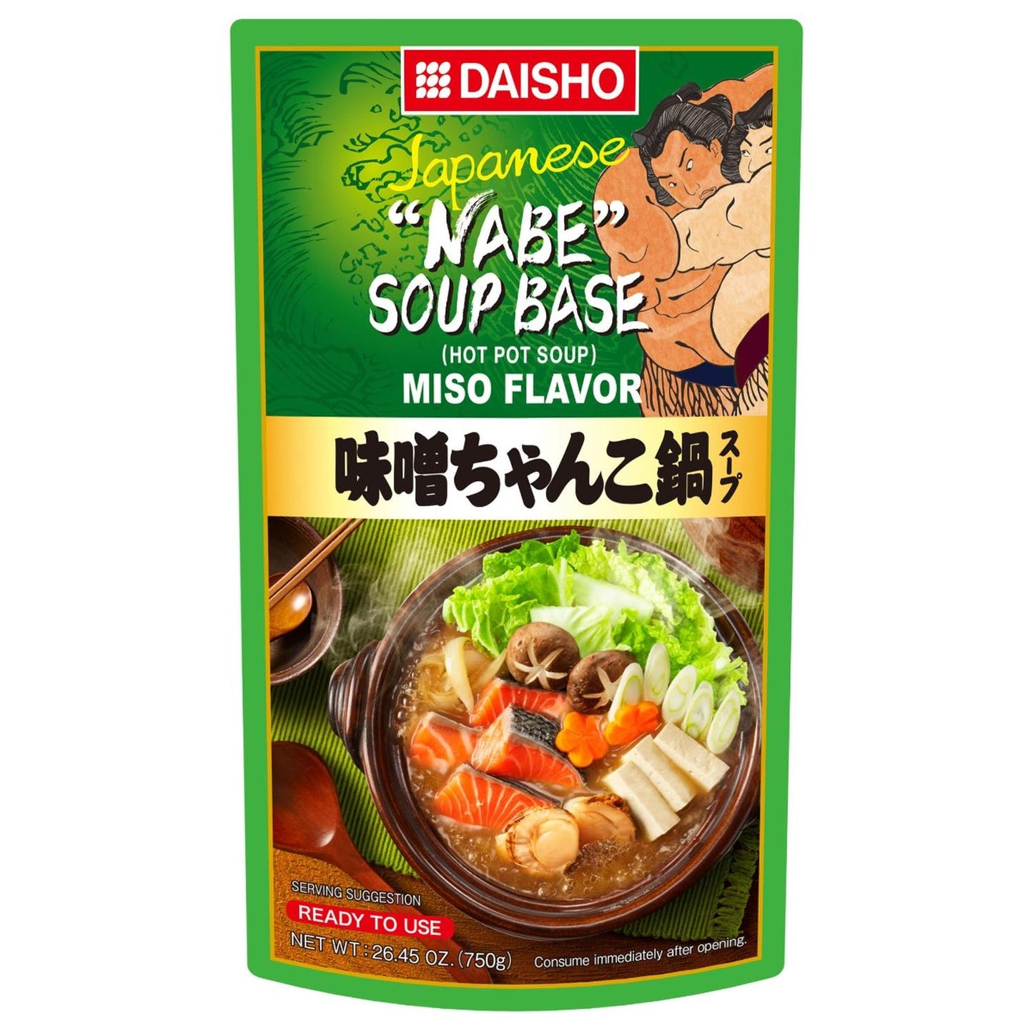 HOT POT SOUP BASE MISO (CHANKO MISO NABE) 750g