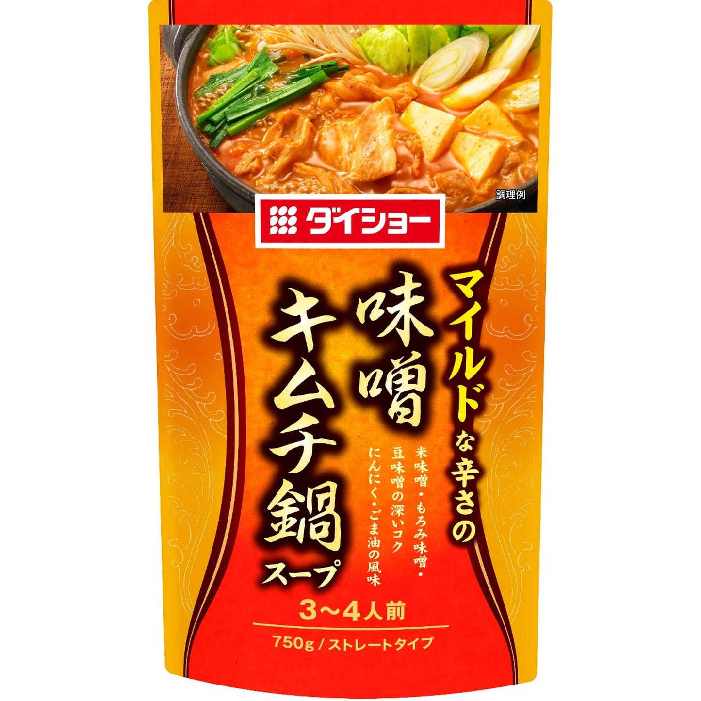 Hot Pot Soup Base (Miso Kimuchi) 750G