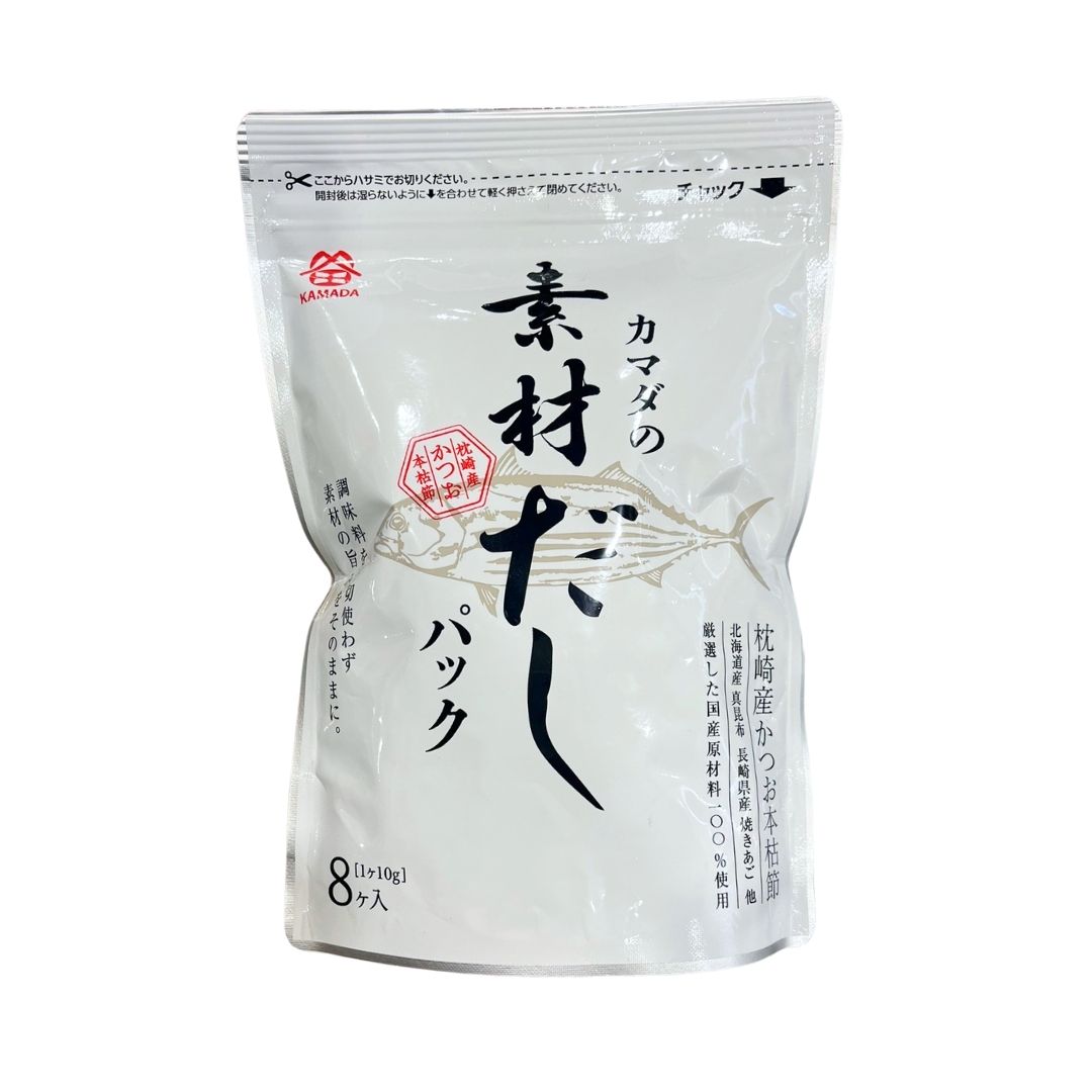 Kamada Natural Dashi Stock Packs / Soup Stock 80G