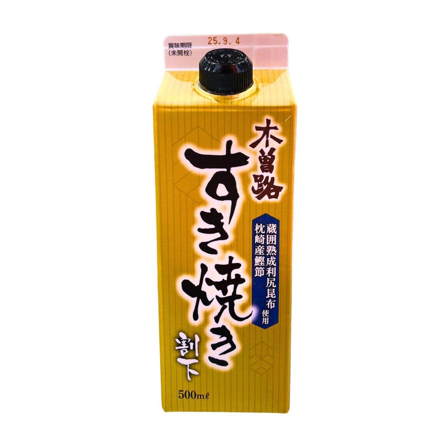 KISOJI SUKIYAKI SAUCE / SEASONING SAUCE 500ml