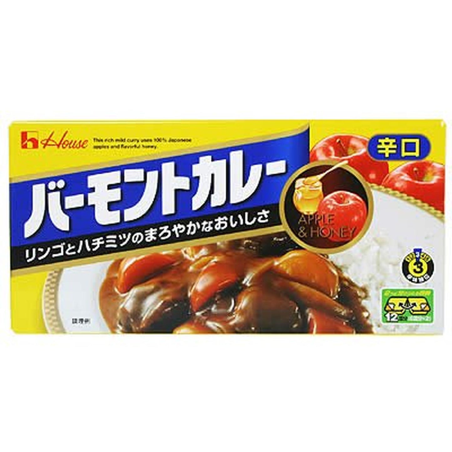 Curry Roux Hot (Vermont Curry) 230G