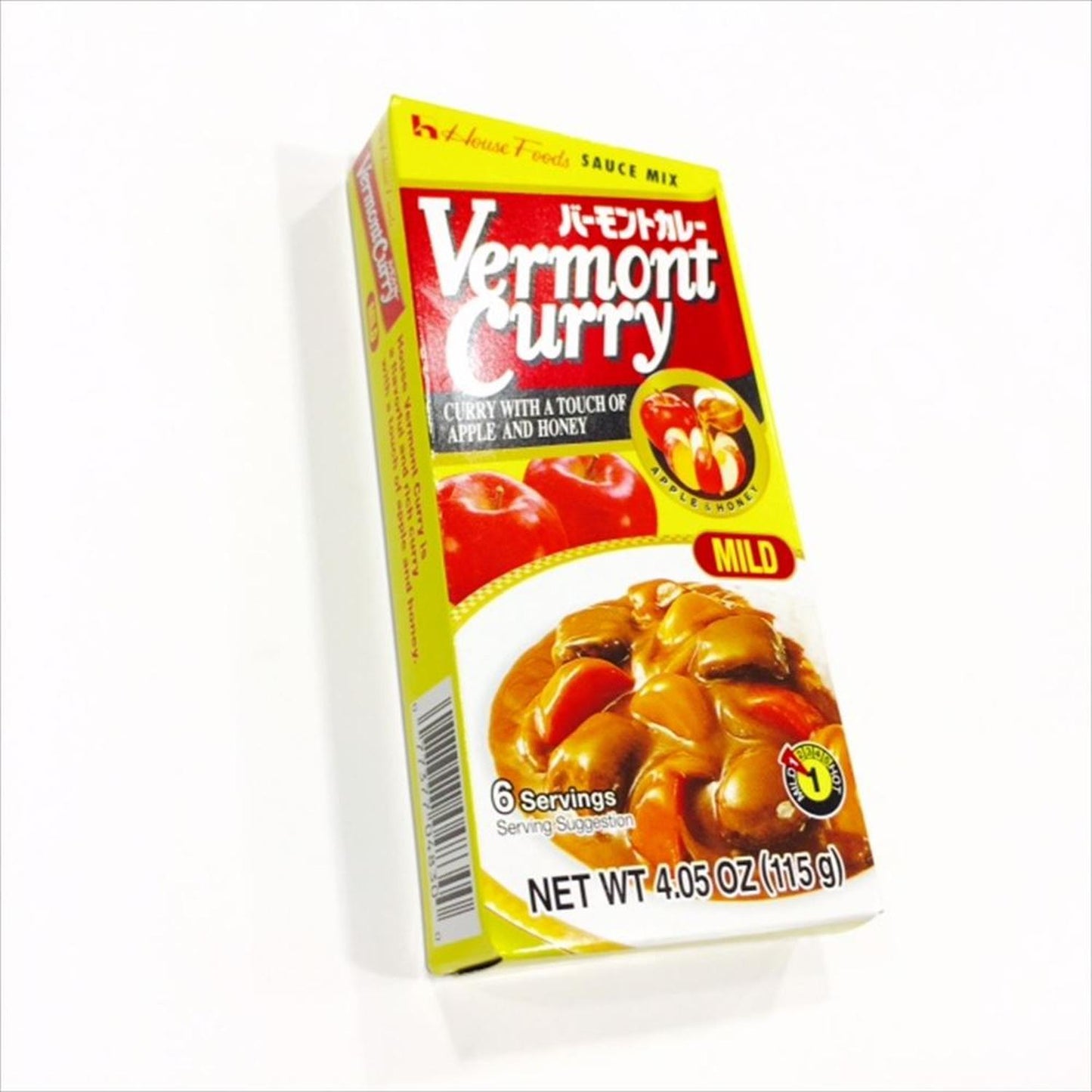 CURRY ROUX MILD (VERMONT CURRY) 115g