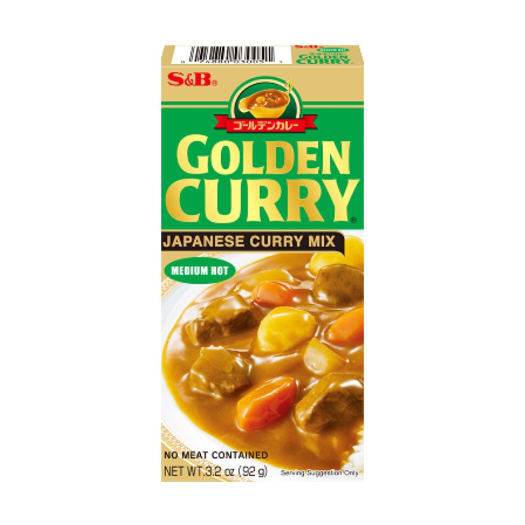 EX GOLDEN CURRY MEDIUM HOT S / CURRY ROUX 92g