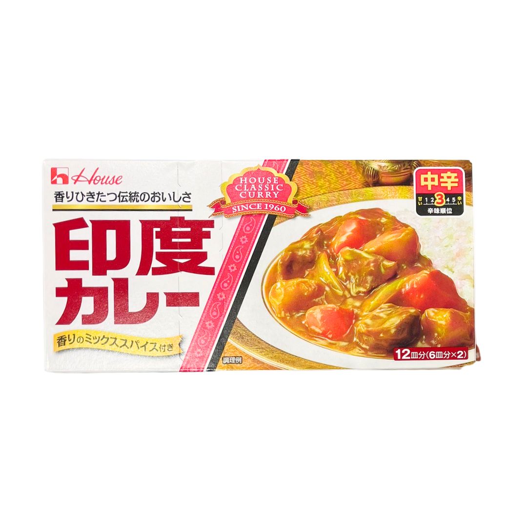 Indian Curry Medium Hot / Curry Roux 230G