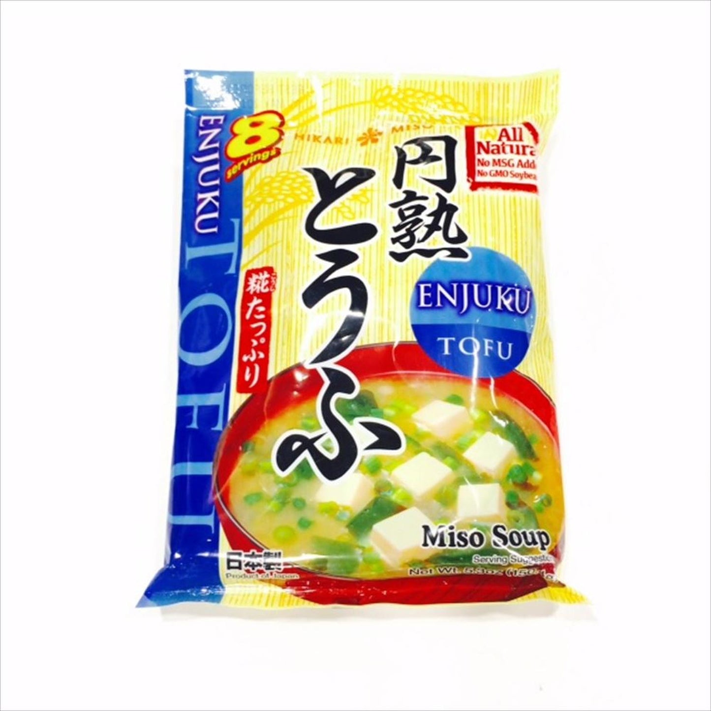 ALL NATURAL ENJUKU MISO SOUP 8P TOFU 150.4g