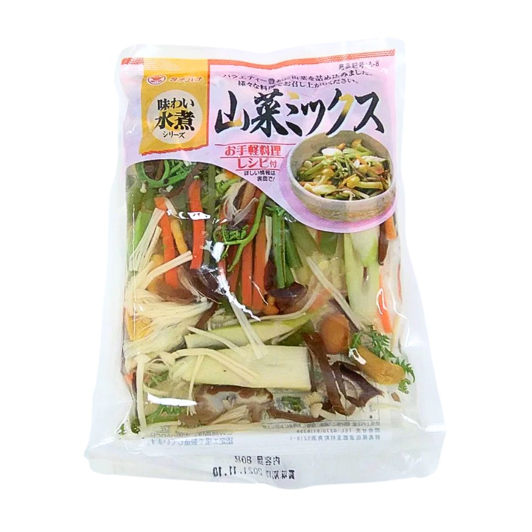 BOILED VEGETABLE (SANSAI MIX) 80g