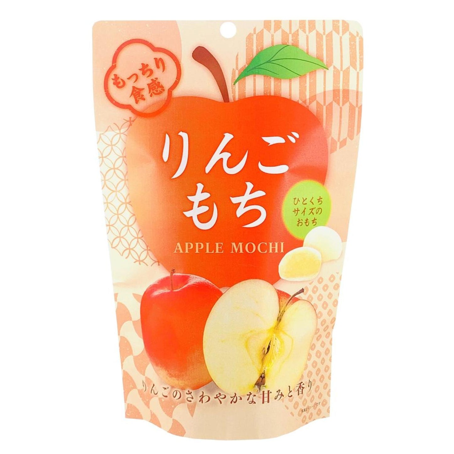 APPLE MOCHI STAND PACK / RICE CAKE 130g