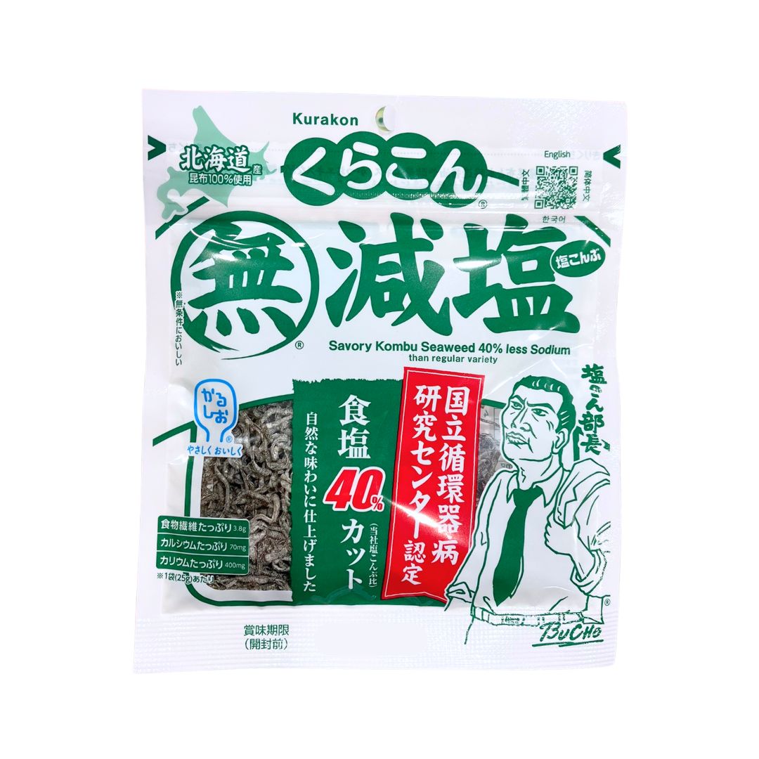 Low-salt Seasoned Kelp 25G