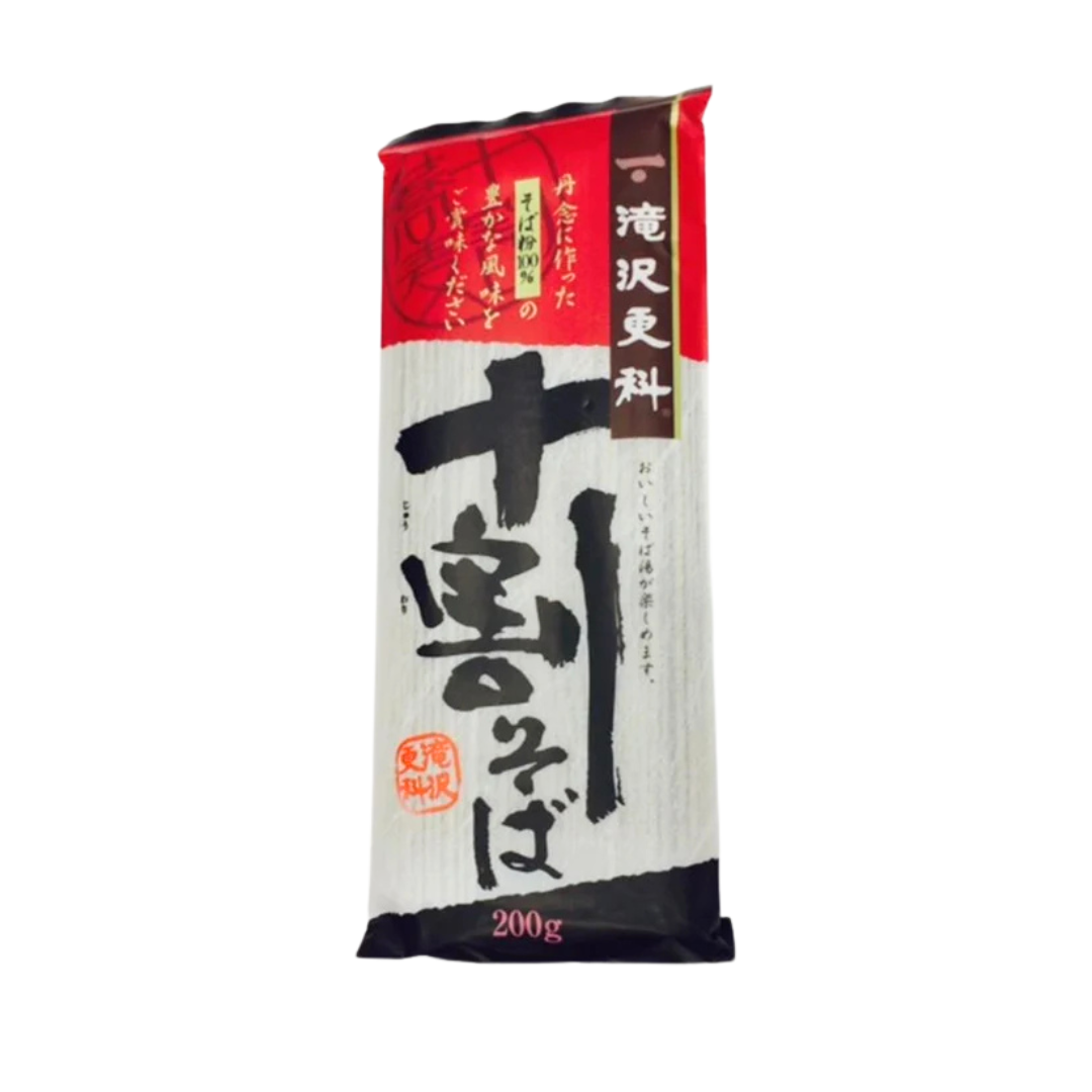 DRIED SOBA NOODLE (TAKIZAWA SARASHINA JUWARI SOBA) 200g