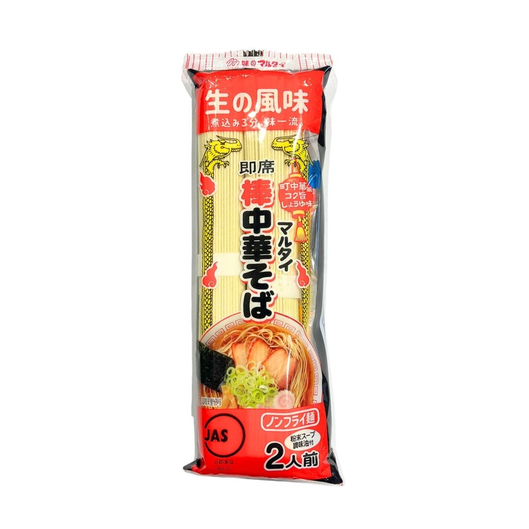 Dried Ramen Noodle Soy Sauce Flavour / Stick Ramen Noodles 172G