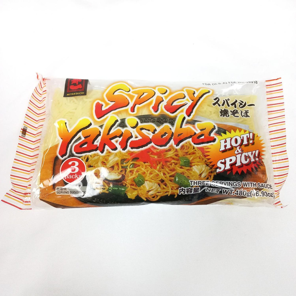 Fresh Noodle (Spicy Yakisoba) 480G