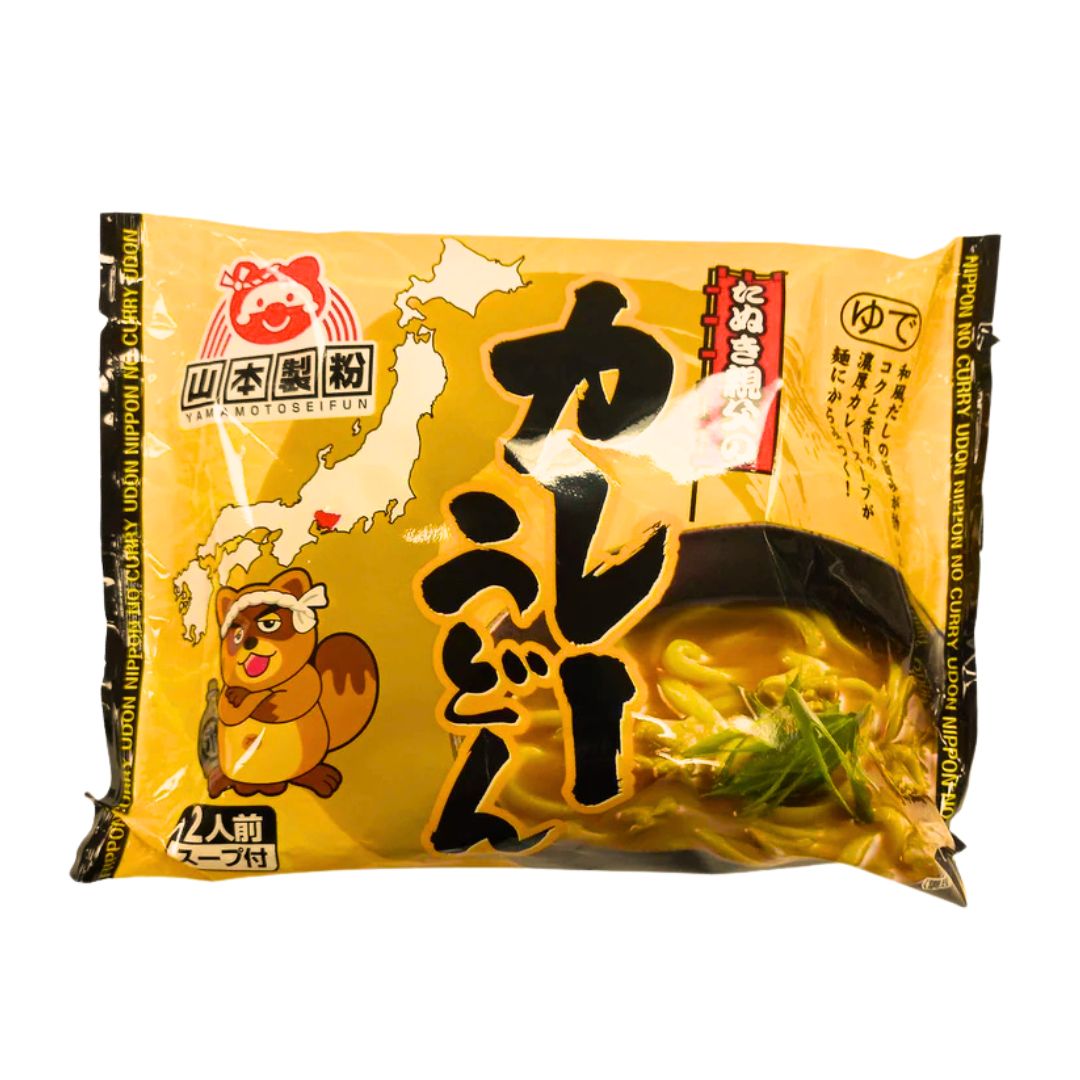 FRESH UDON NOODLE (TANUKI OYAJI NO CURRY UDON LL MEN) 382g
