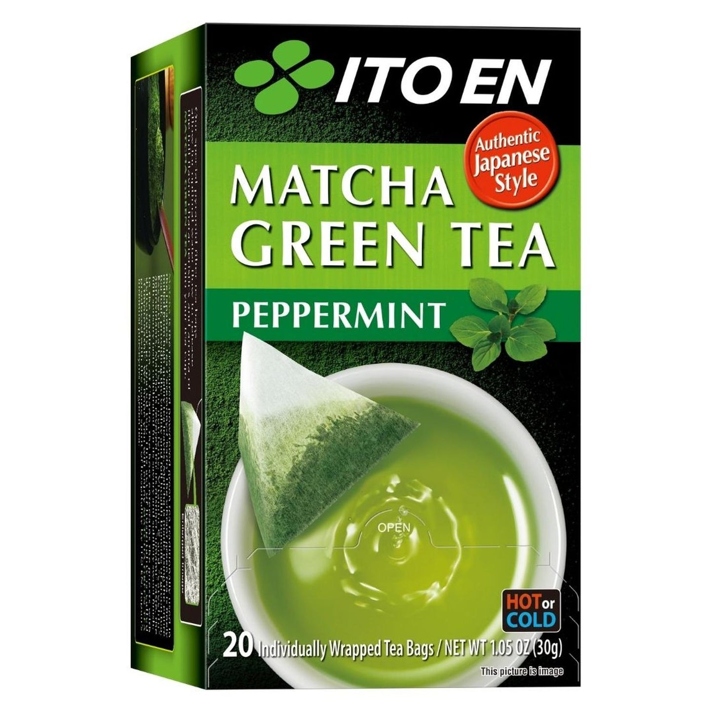 MATCHA GREEN TEA PEPPERMINT 1.5g x 20