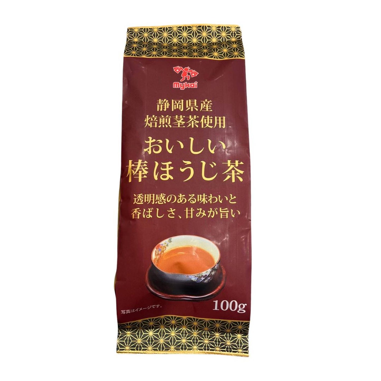 OISHII HOJICHA ROASTED GREEN TEA / TEA LEAVES 100g