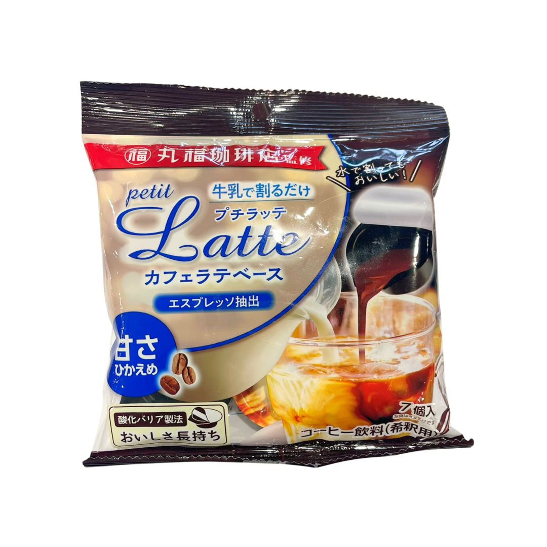 Marufuku Coffee Shop Cafe Latte Base (Less Sweet) 77G