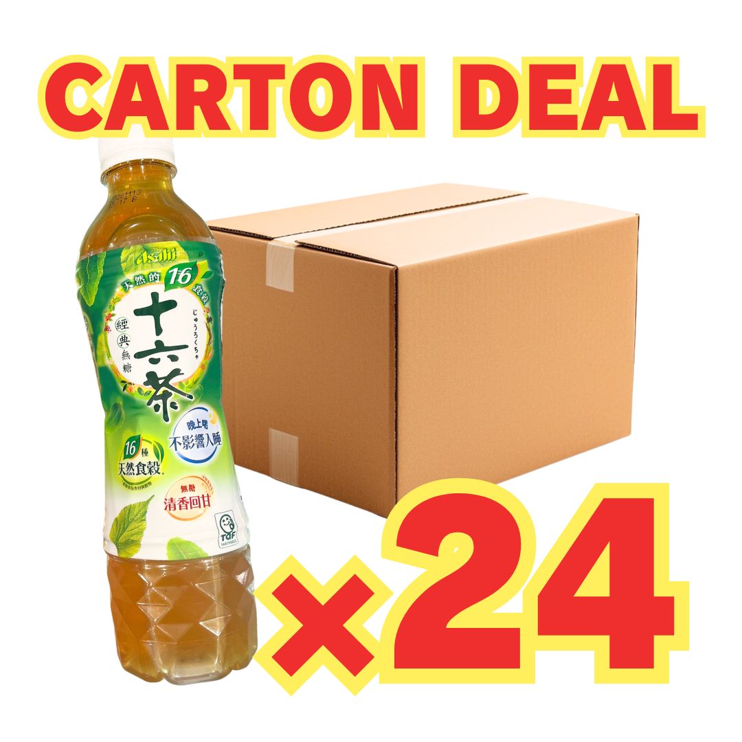 【CARTON DEAL】Asahi-16tea 530ml x 24