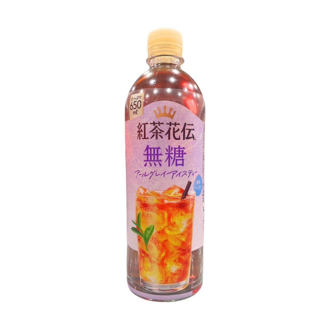 Kocha Kaden Sugar Free Earl Grey Iced Tea Pet / Soft Drink 650Ml