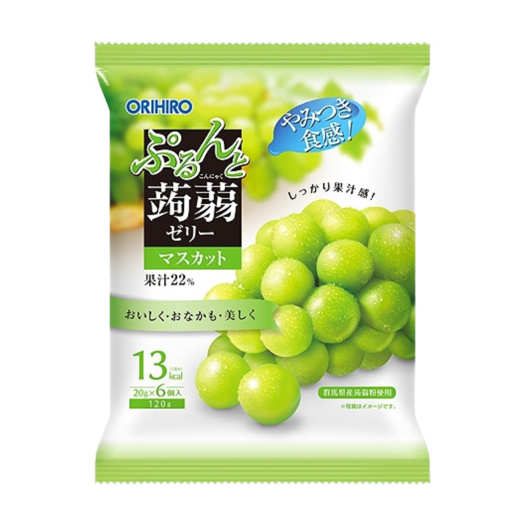 KONJAK JELLY MUSCAT BAG 20gx6