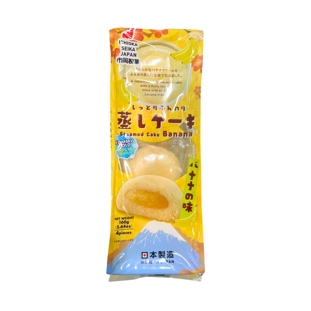 Steamed Cake Banana / Wheat Cake 160G(4p)