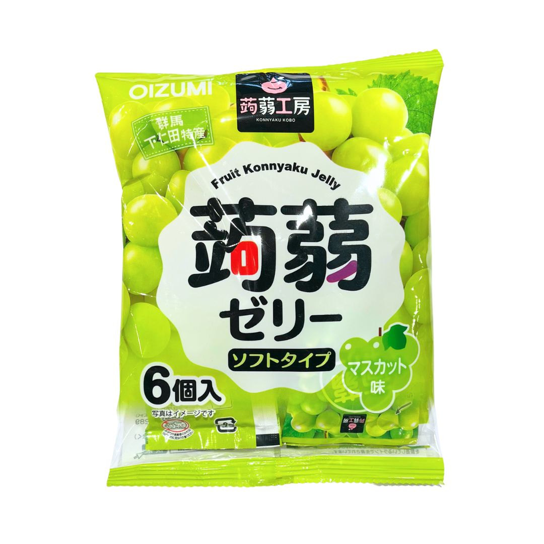Konnyaku Kobo Konjac Jelly Muscat 6P