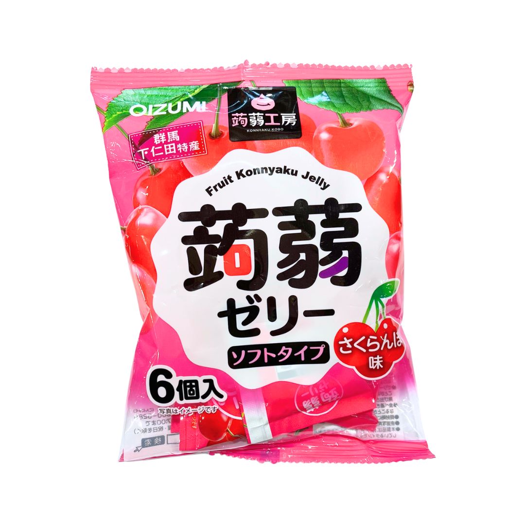 Konnyaku Kobo Konjac Jelly Cherry 6P