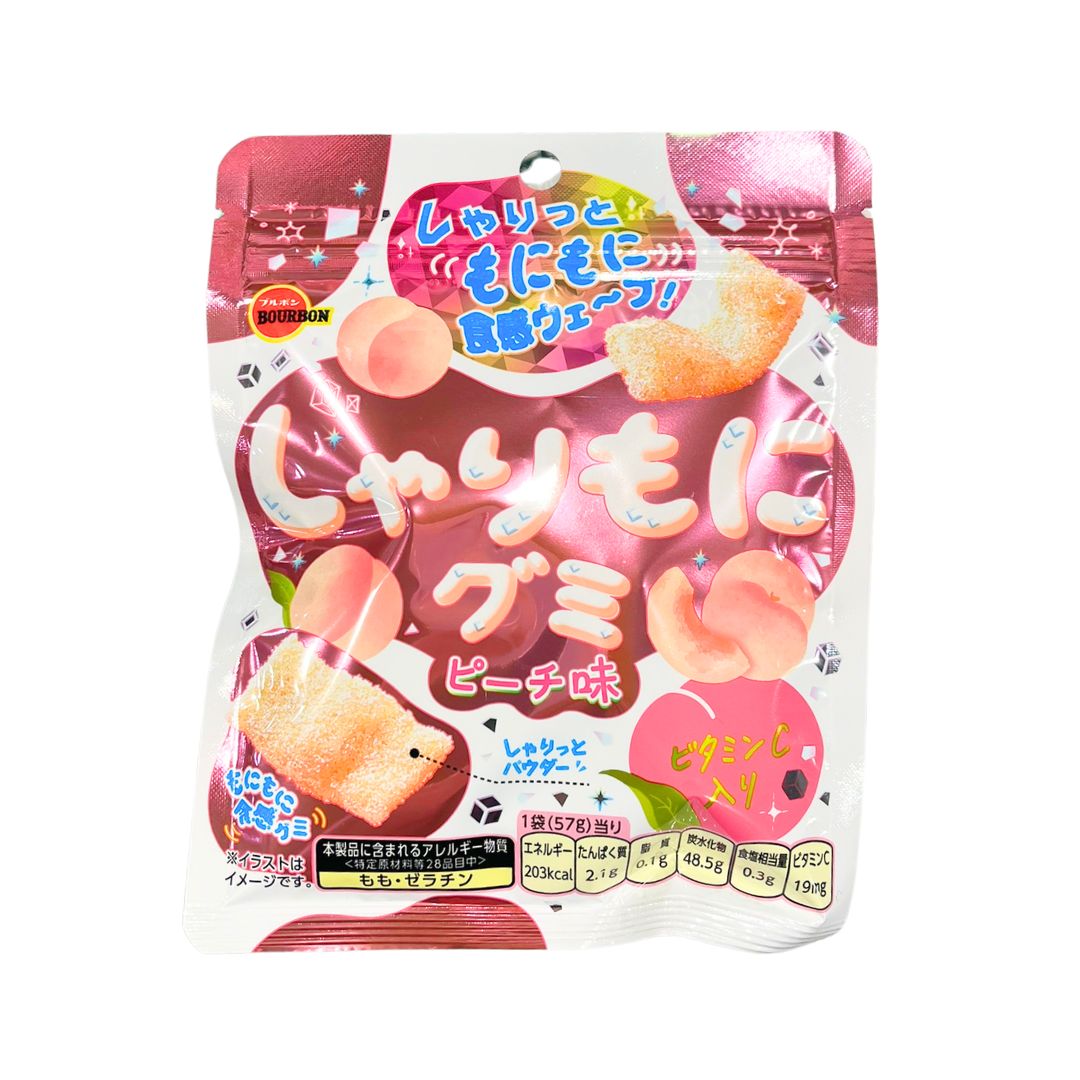 Sharimoni Gummy Peach Flavour 57G