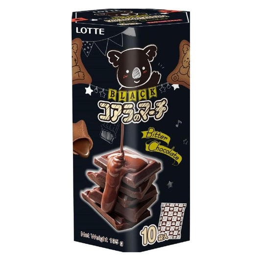 Chocolate Snack (Black Koala No March Black Bitter Chocolatefamily Pack) 195G