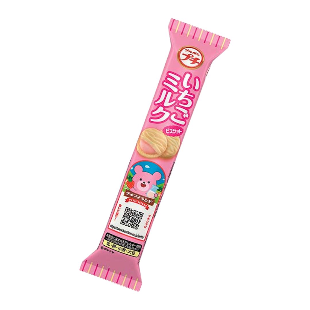 PETIT STRAWBERRY MILK / BISCUIT 46g