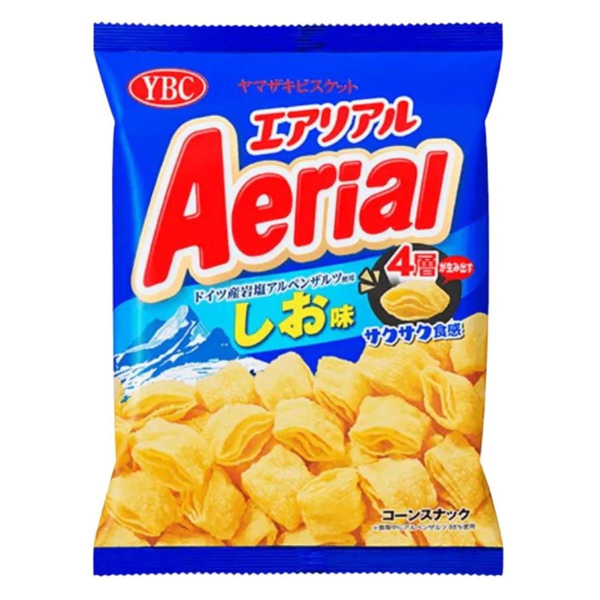 Aerial Layered Snack Rock Salt Flavour / Corn Snack 65G
