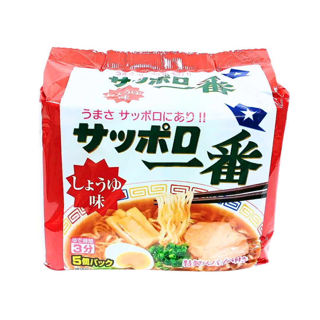 INSTANT NOODLE (SAPPORO SYOYU) 100gx5