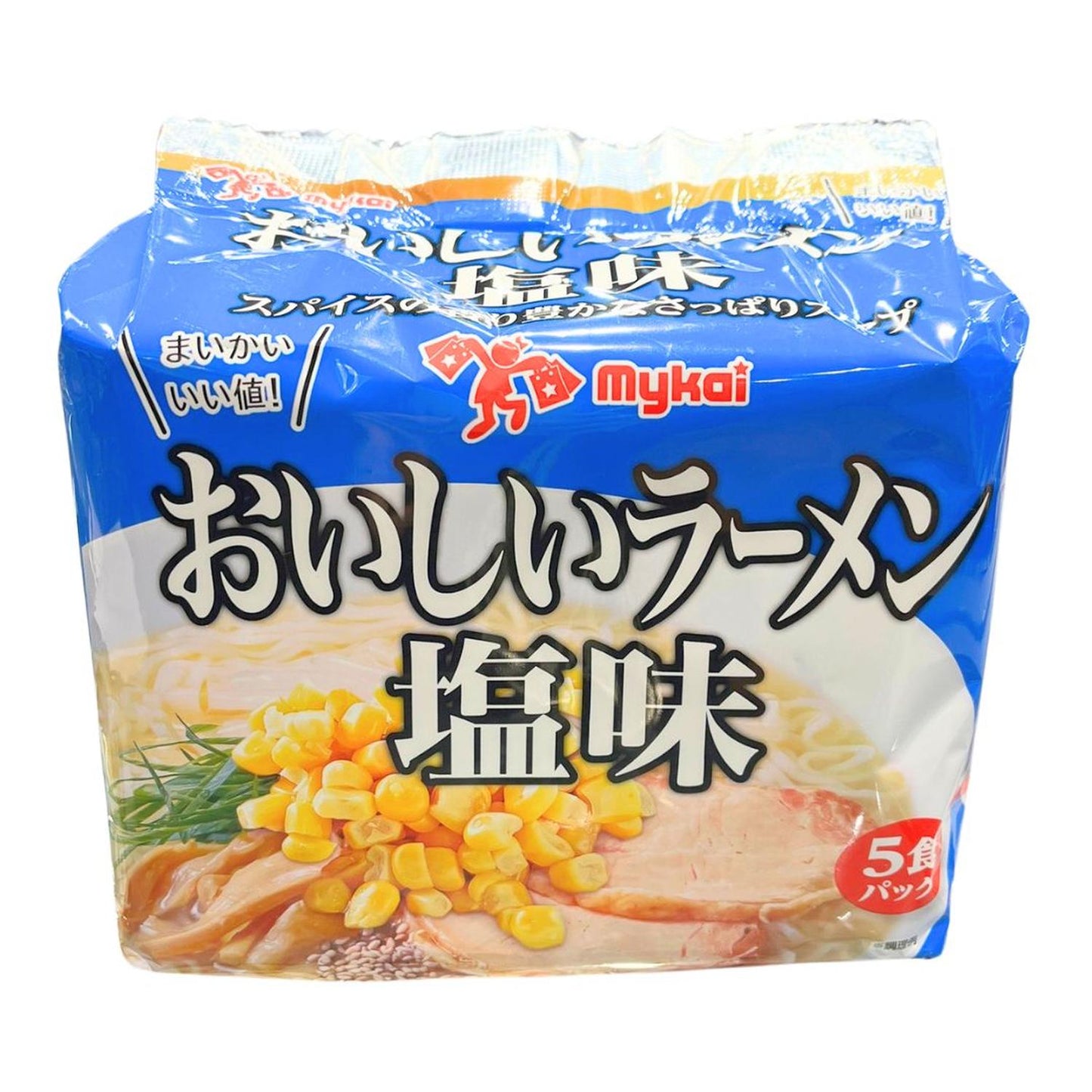 OISHII RAMEN SALT FLAVOUR / INSTANT NOODLES 5p