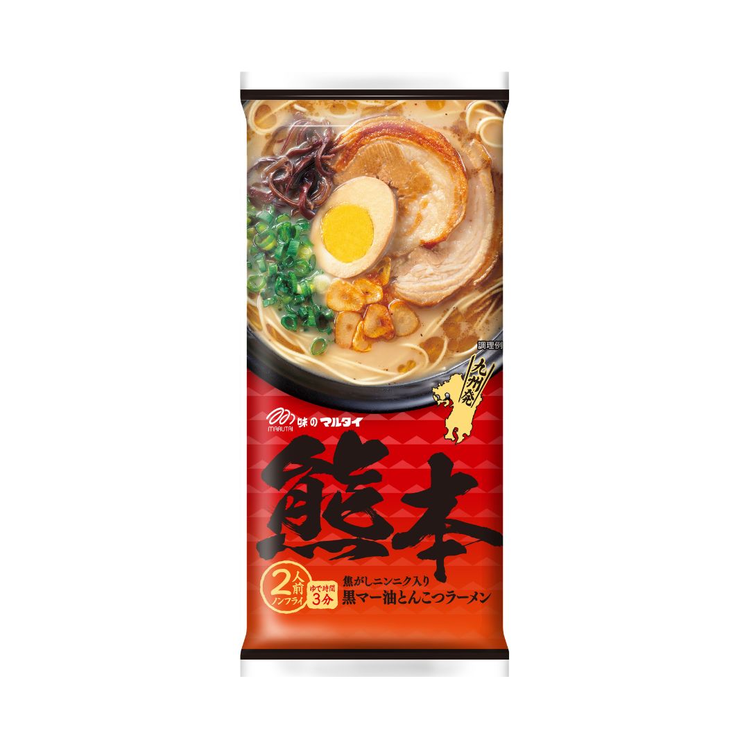 Instant Noodle Garlic Sesame & Pork Base (Kumamoto) 186G