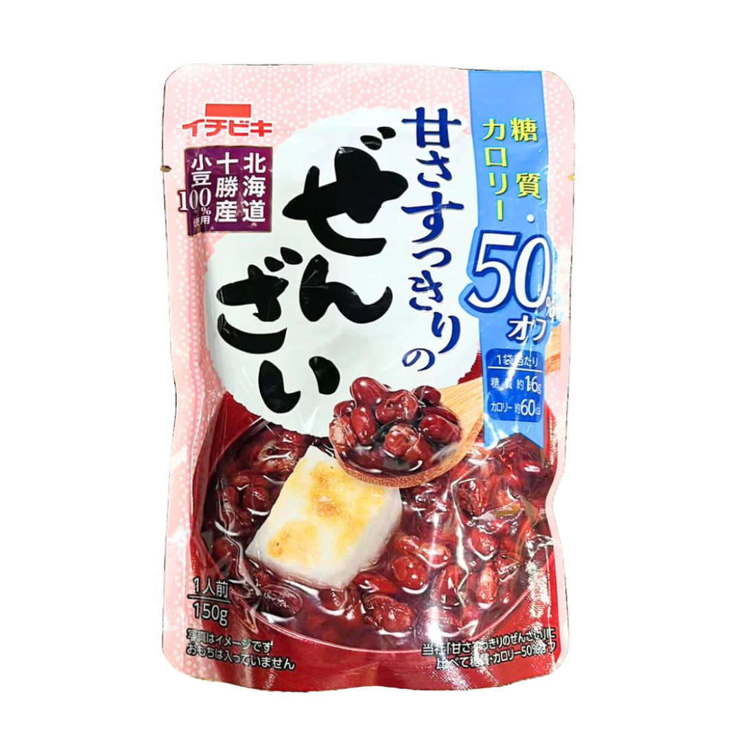 SUGAR & CALORIE 50% CUT ZENZAI / RED BEAN SOUP 150g
