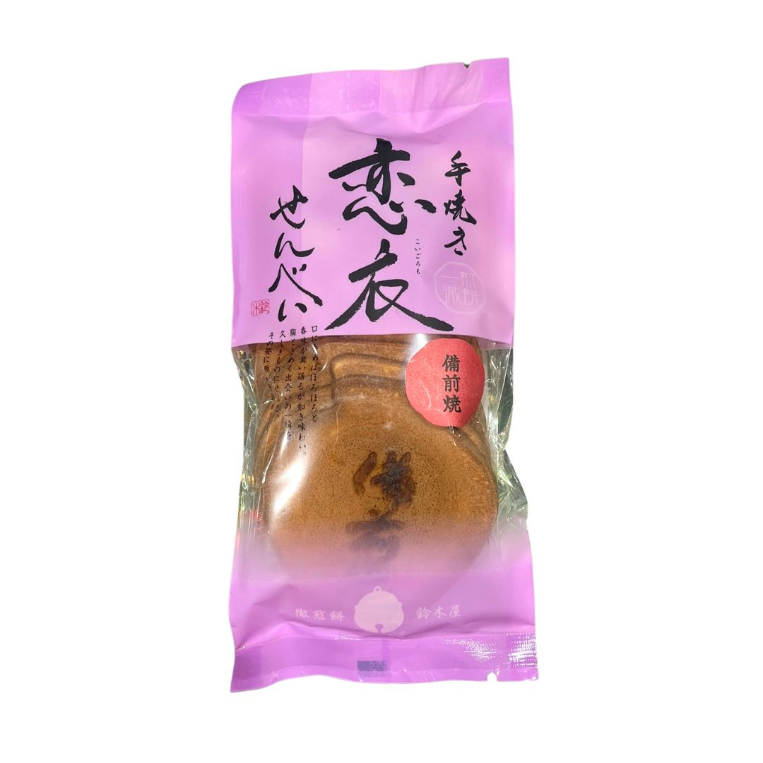 KOI KOROMO SENBEI BIZENYAKI / WHEAT CRACKER 50g(8P)