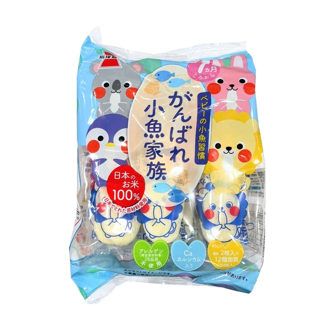 Ganbare Kozakana Kazoku / Rice Cracker 43G