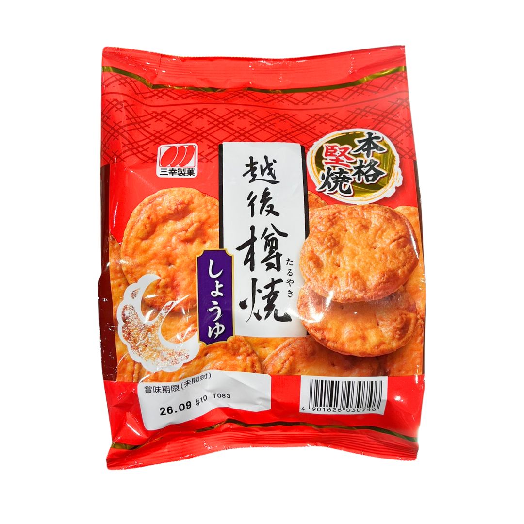 Echigo Barrel-grilled Soy Sauce / Rice Cracker 81G