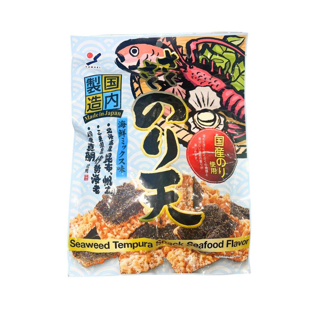 Sakusaku Noriten Seafood Flavour / Tempura Seaweed 70G
