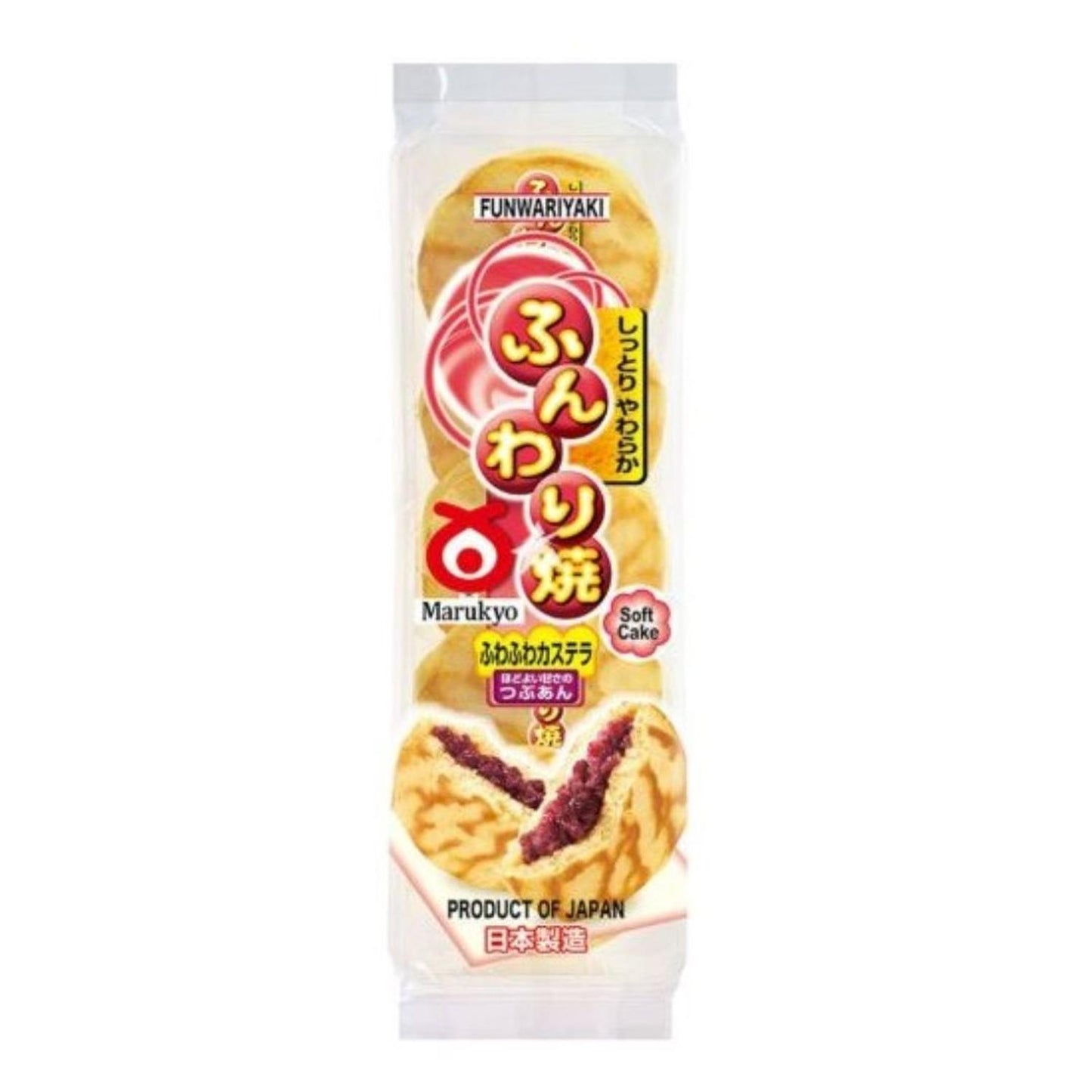 Funwari Yaki 5P / Fr Sweet Bean Wheat Cake 280G
