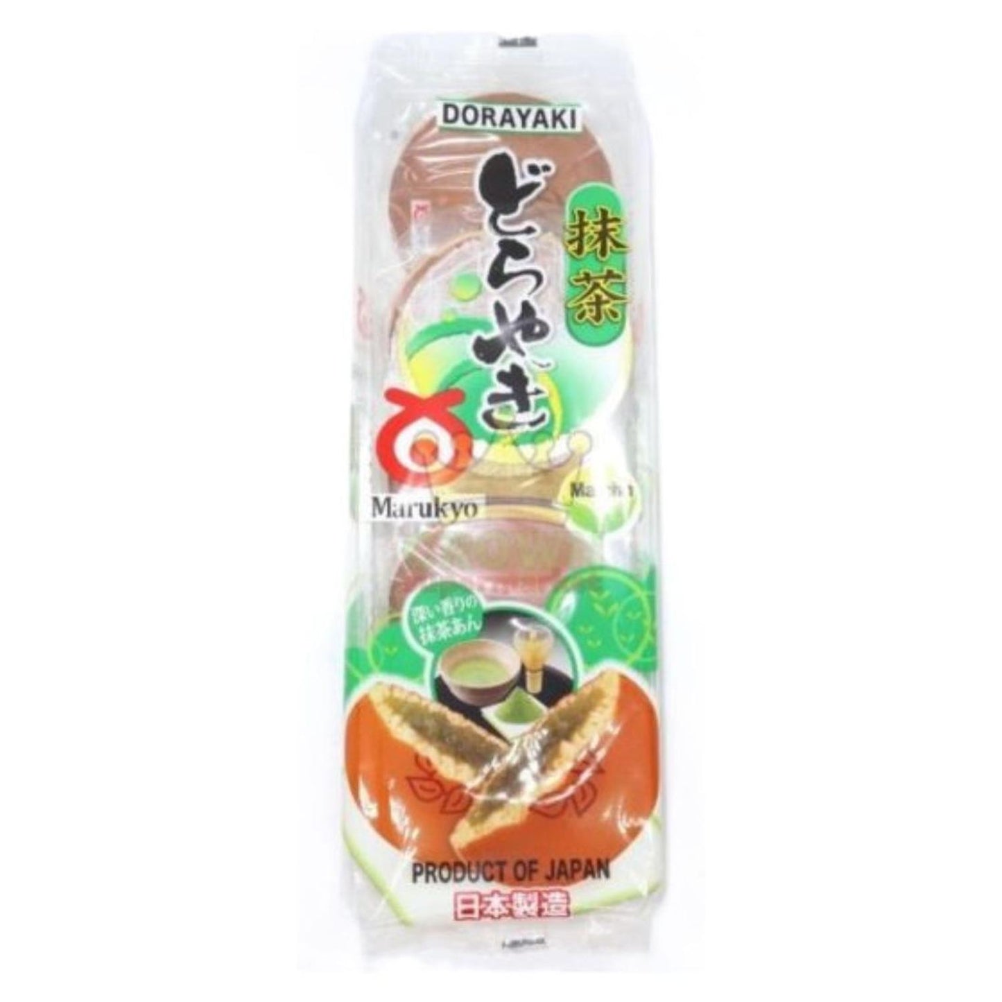 MATCHA DORAYAKI / FR. SWEET BEAN WHEAT CAKE 280g