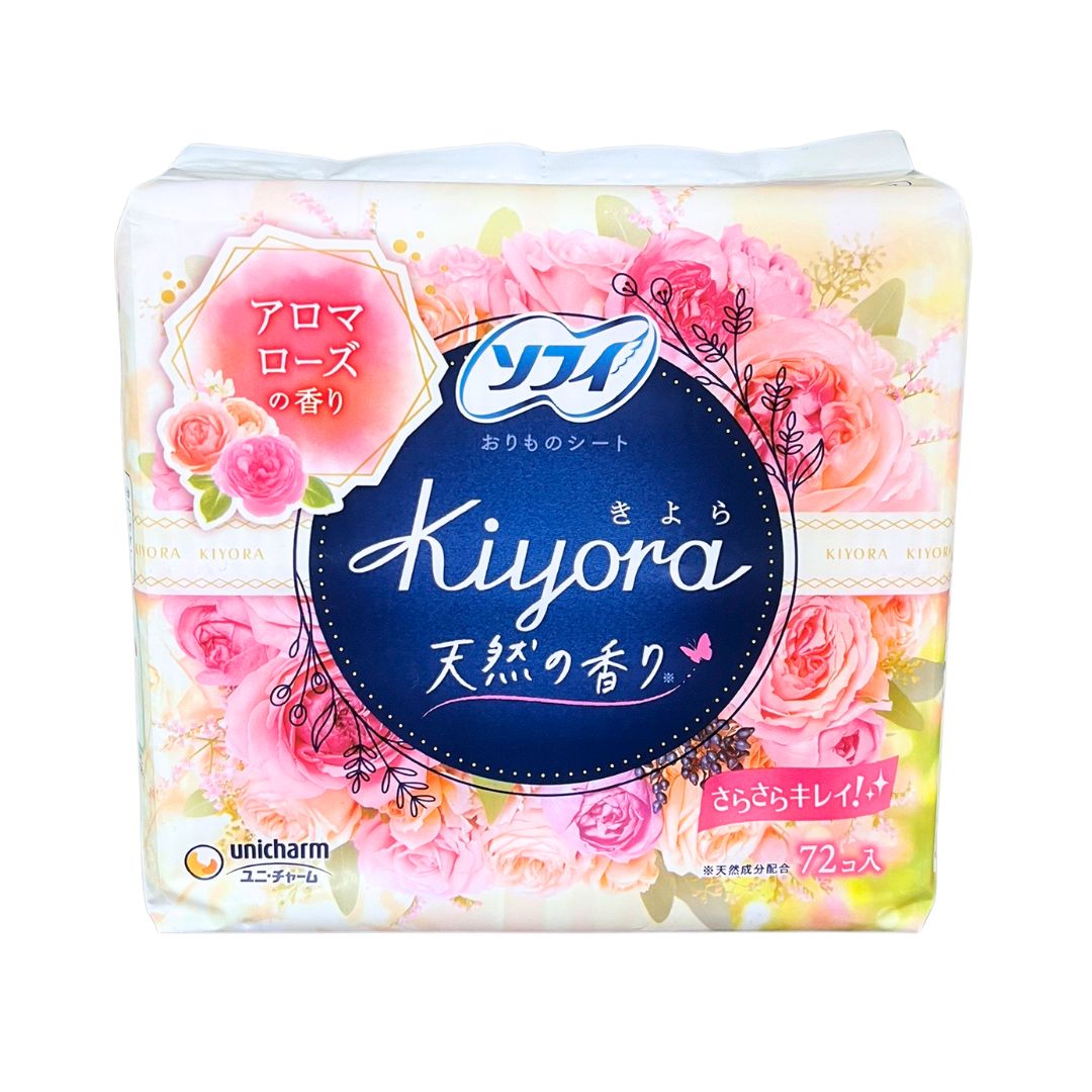 PANTY LINER (SOFY KIYORA AROMA ROSE 72PK) / 1p