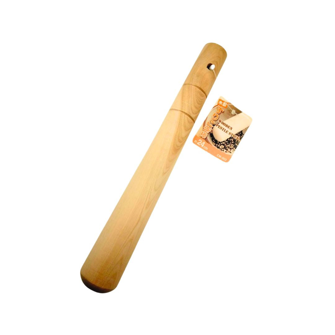 WOODEN PESTLE 24CM 1P