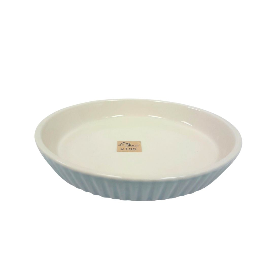 Ceramics Pie Dish M Pastel Bl 1P