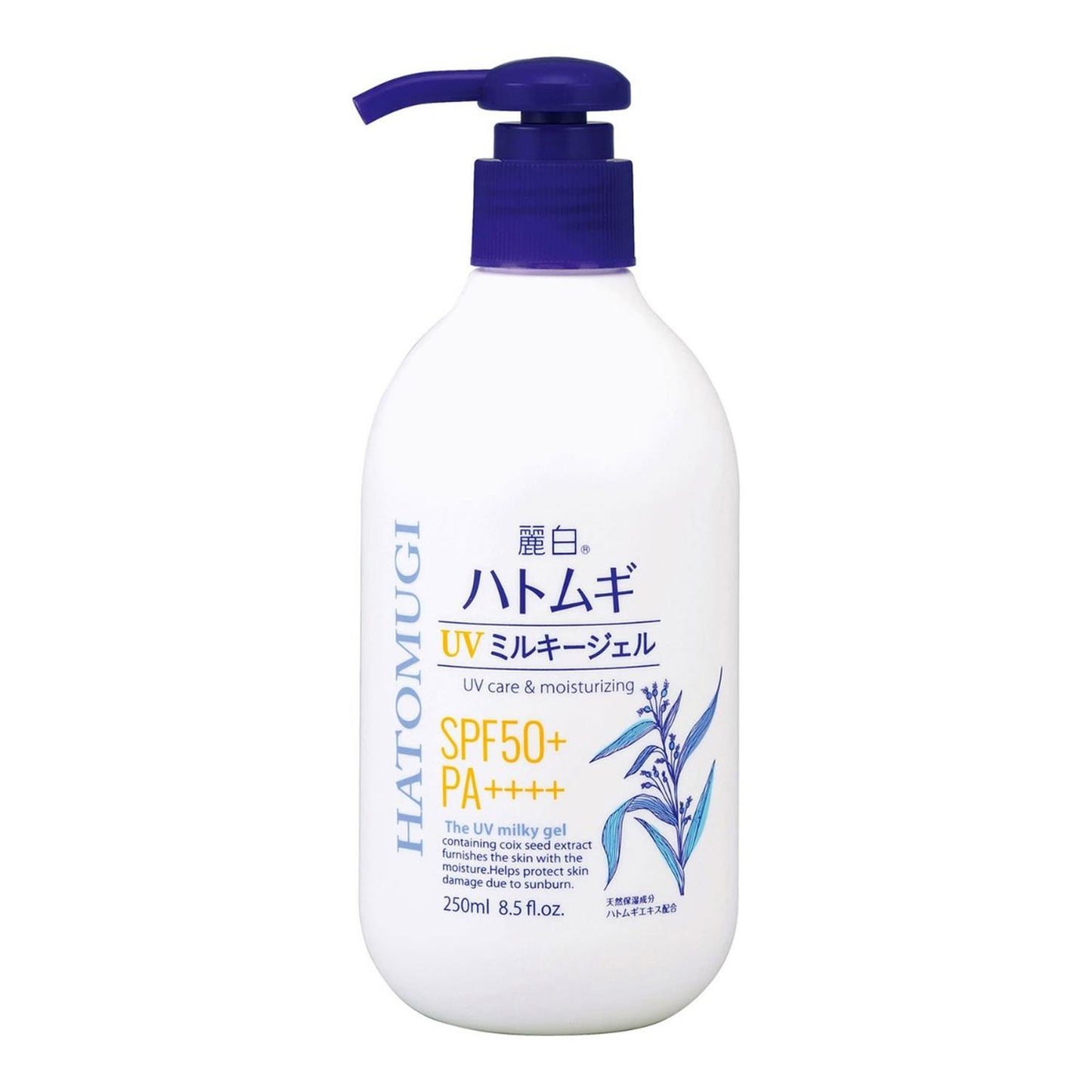 Reihaku Hatomugi Uv Milky Gel Spf50+ 250Ml