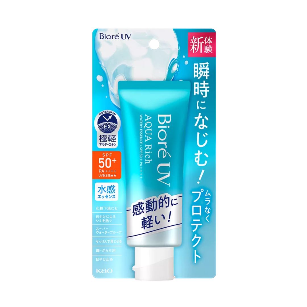 Biore UV Aqua Rich Watery Essence / UV Care Lotion 70Ml