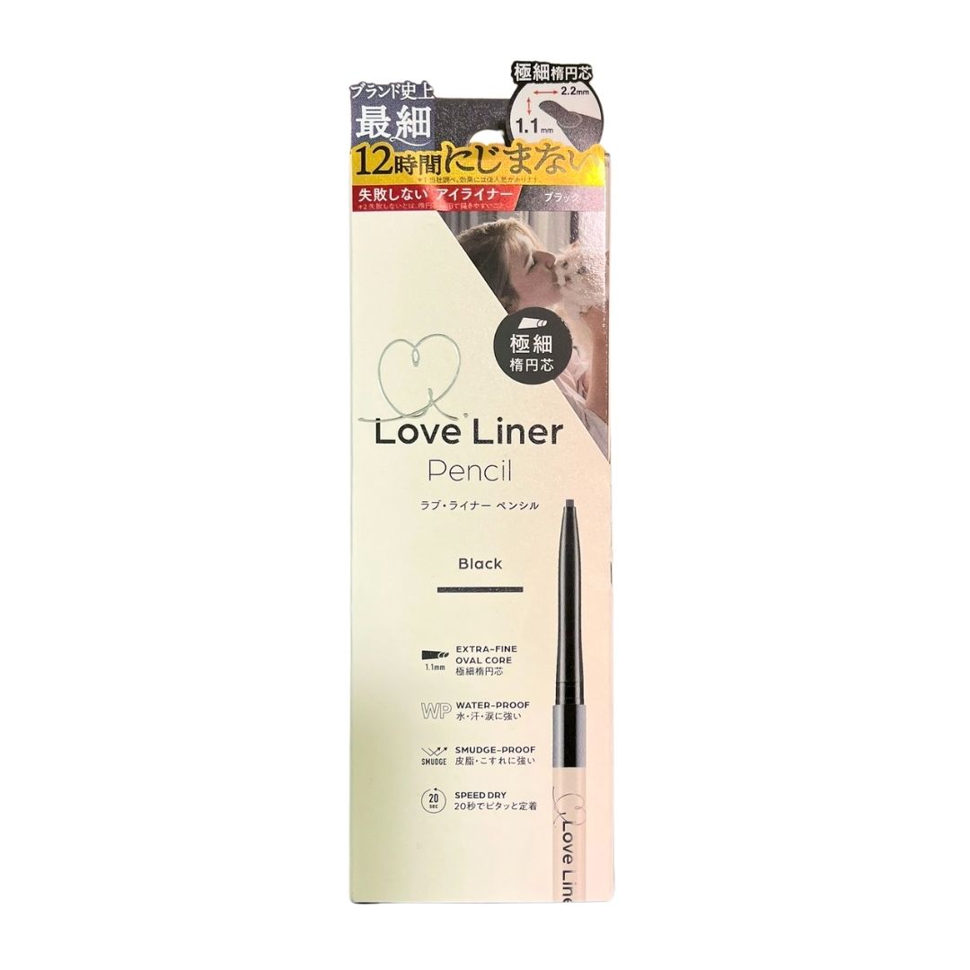 Love Liner Cream Fit Pencil R Slimoval Black / Eye Liner 0.05G