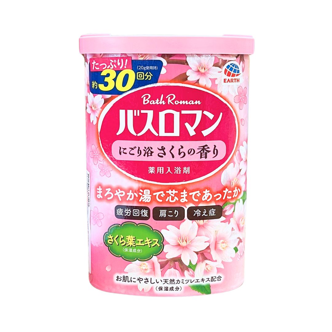 Bath Roman Nigoriyoku Cherry Blossom / Bath Salt / 600G