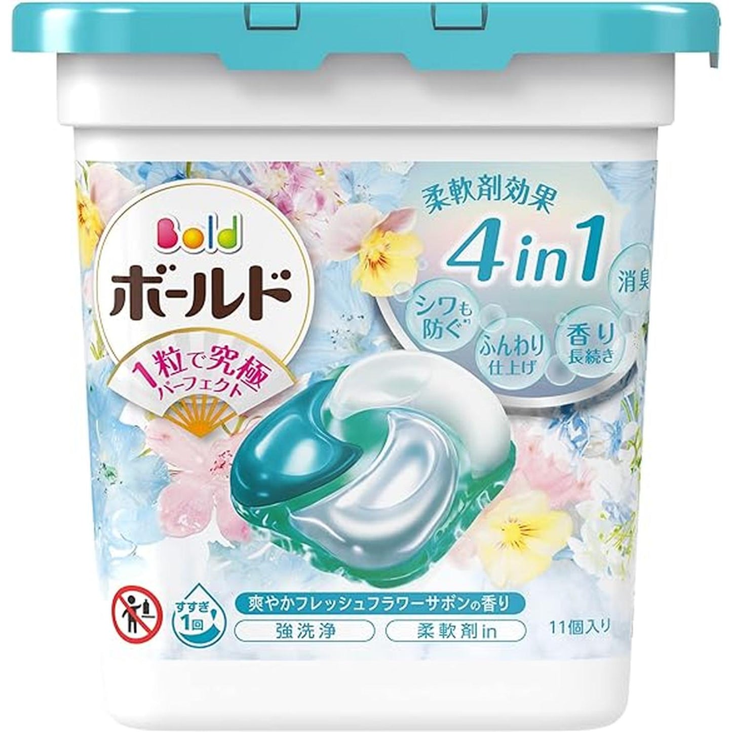 BOLD GEL BALL 4D SAVON / LAUNDRY DETERGENT 12p